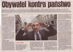 Gazeta Wyborcza, 31 października 2009